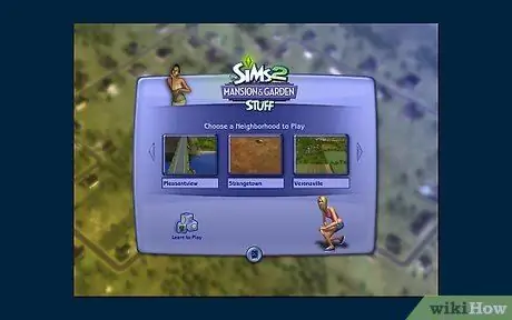 Найдите себе пару в Sims 2, шаг 1