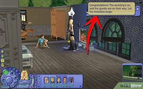Выйти замуж в Sims 2, шаг 12