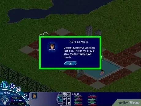 Убить сима в The Sims 1, шаг 2