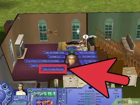 Получите инопланетного младенца в The Sims 2, шаг 4 Получите инопланетного младенца в The Sims 2, шаг 4