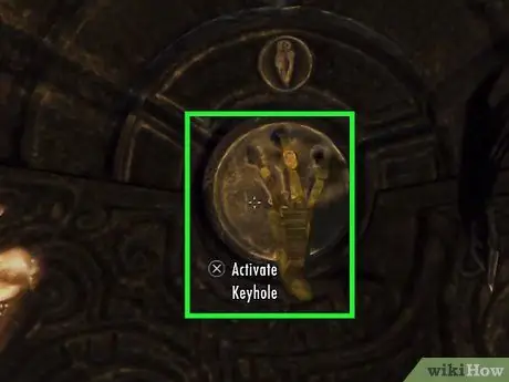 Пройдите круглую дверь с золотым когтем в Skyrim, шаг 5