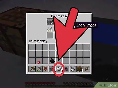 Сделайте котел в Minecraft, шаг 1 Сделайте котел в Minecraft, шаг 1