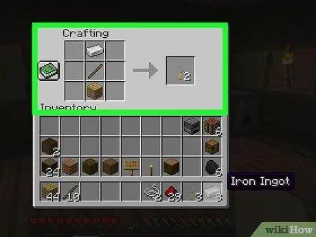 Сделайте крючок Tripwire в Minecraft, шаг 10