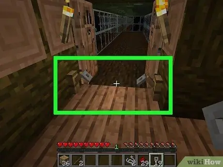Сделайте крючок Tripwire в Minecraft Step 11