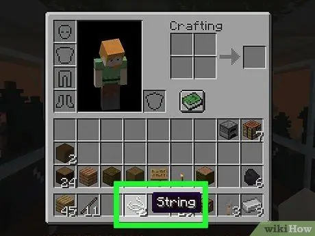 Сделайте крючок Tripwire в Minecraft, шаг 4