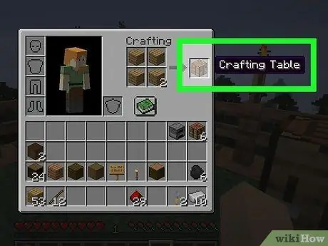 Сделайте крючок Tripwire в Minecraft Step 6