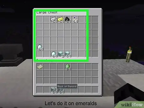 Повторяющиеся минералы в Minecraft, шаг 5 Повторяющиеся минералы в Minecraft, шаг 5