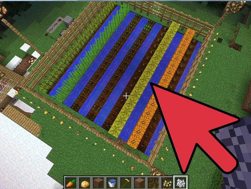 Как построить простую ферму в Minecraft: 12 шагов (с изображениями)
