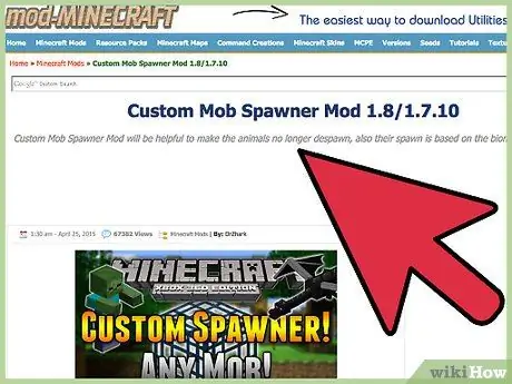 Установите Mo Creatures Step 11