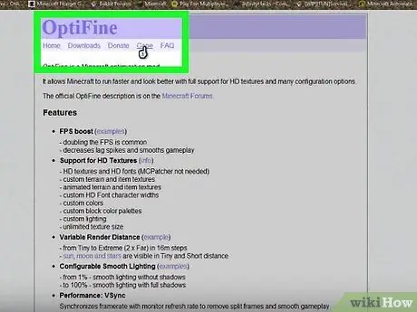 Перенесите накидку OptiFine в другую учетную запись Minecraft Шаг 3 Перенесите накидку OptiFine в другую учетную запись Minecraft Шаг 3