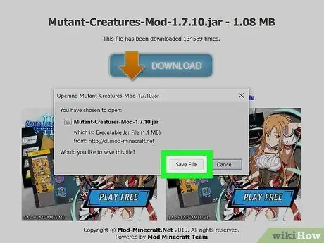 Установите мод Mutant Creatures, шаг 21