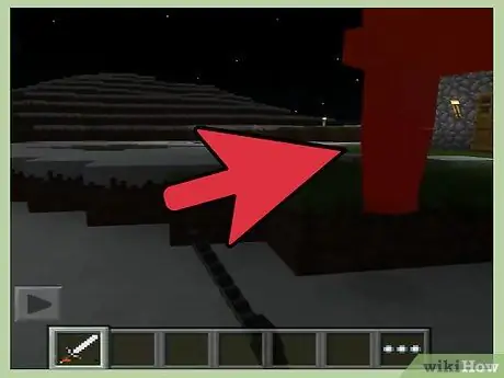 Найди картошку в Minecraft PE, шаг 1 Найди картошку в Minecraft PE, шаг 1