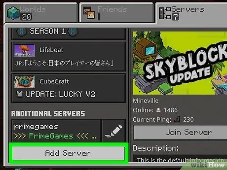 Играйте в многопользовательскую игру Minecraft PE, шаг 11 Играйте в многопользовательскую игру Minecraft PE, шаг 11