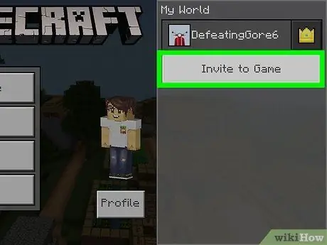 Играйте в многопользовательскую игру Minecraft PE, шаг 4 Играйте в многопользовательскую игру Minecraft PE, шаг 4