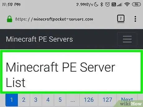 Играйте в многопользовательскую игру Minecraft PE, шаг 7 Играйте в многопользовательскую игру Minecraft PE, шаг 7