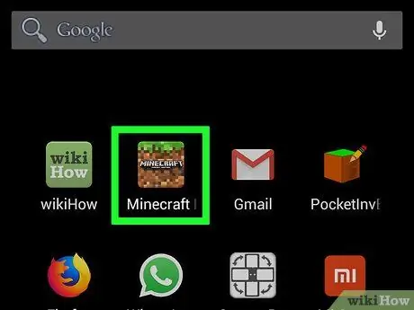Найдите деревню NPC в Minecraft PE, шаг 1