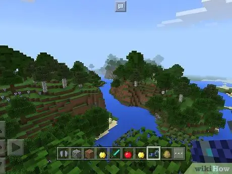Найдите деревню NPC в Minecraft PE Шаг 15