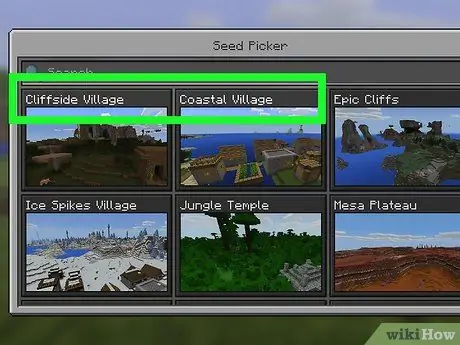 Найдите деревню NPC в Minecraft PE, шаг 6