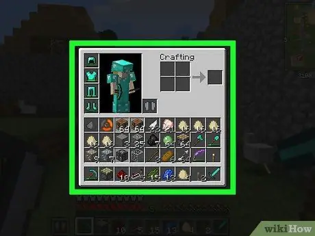 Сделайте голубой краситель в Minecraft, шаг 3 Сделайте голубой краситель в Minecraft, шаг 3
