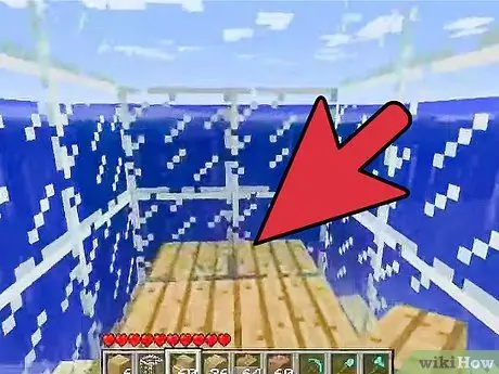 Сделать подводный домик в Minecraft PE Шаг 17 Сделать подводный домик в Minecraft PE Шаг 17