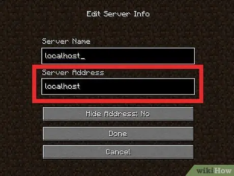 Сделайте частный сервер в Minecraft Alpha Step 8 Сделайте частный сервер в Minecraft Alpha Step 8