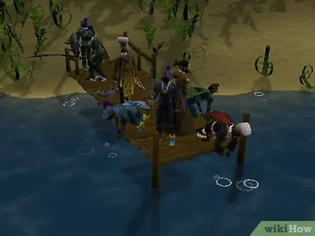 Поймать меч-рыбу в RuneScape Step 2