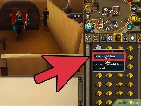 Создайте золотое кольцо в RuneScape, шаг 3