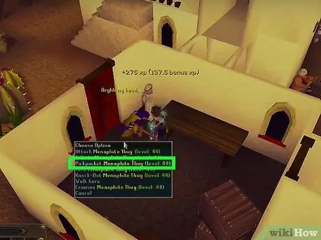 Получите 99 воров на RuneScape, шаг 4
