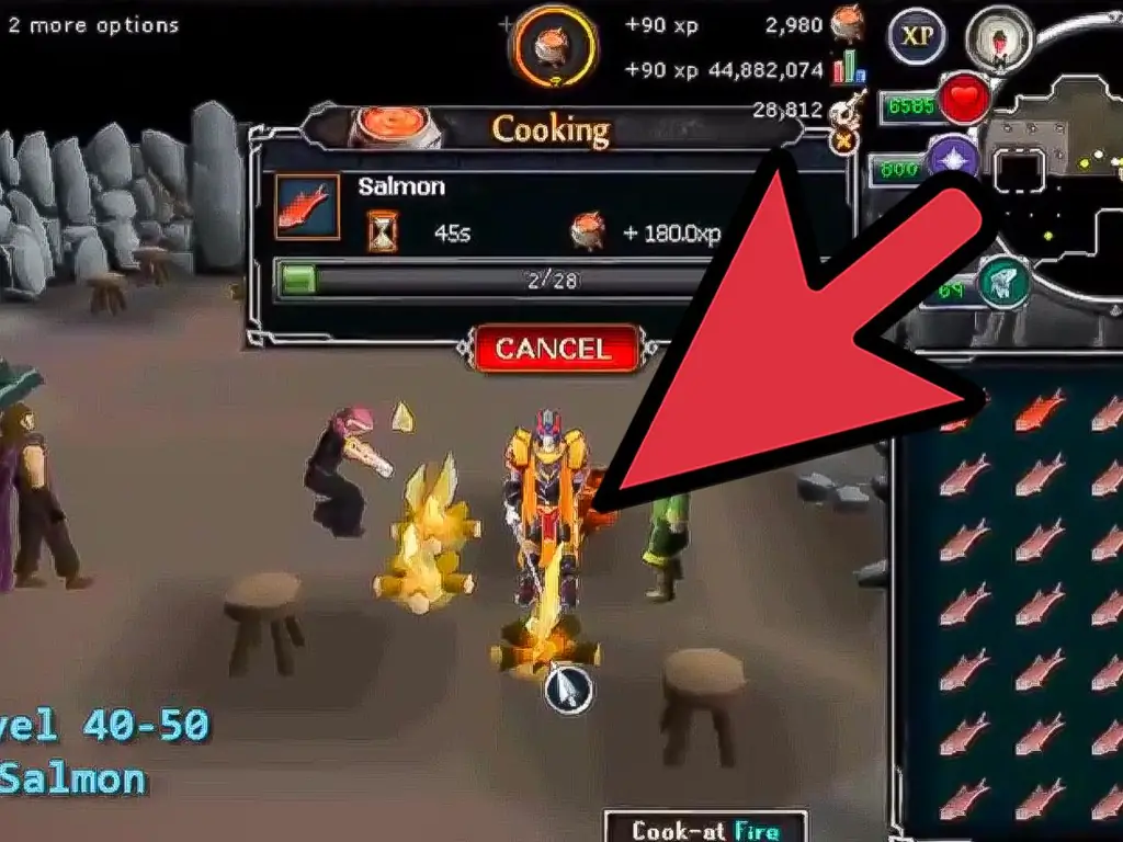 8 способов научиться ловить рыбу и готовить вместе на RuneScape