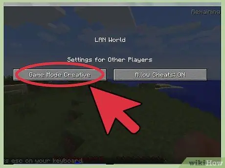 Прекратите летать в Minecraft, шаг 1 Прекратите летать в Minecraft, шаг 1