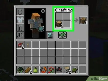 Сделайте верстак в Minecraft, шаг 14 Сделайте верстак в Minecraft, шаг 14