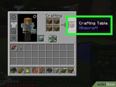 Сделайте верстак в Minecraft, шаг 17 Сделайте верстак в Minecraft, шаг 17