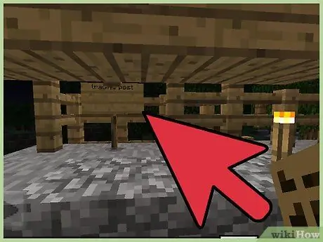 Сделайте торговый пост Minecraft Шаг 17 Сделайте торговый пост Minecraft Шаг 17