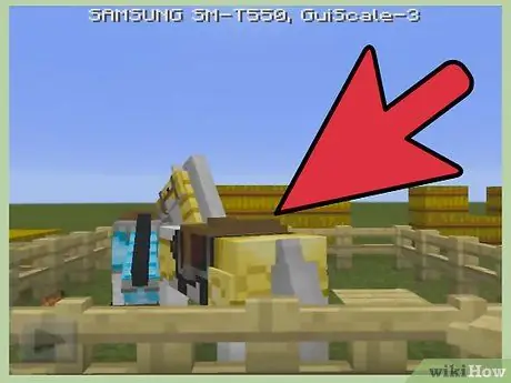 Тренируйте лошадь в Minecraft, шаг 1 Тренируйте лошадь в Minecraft, шаг 1