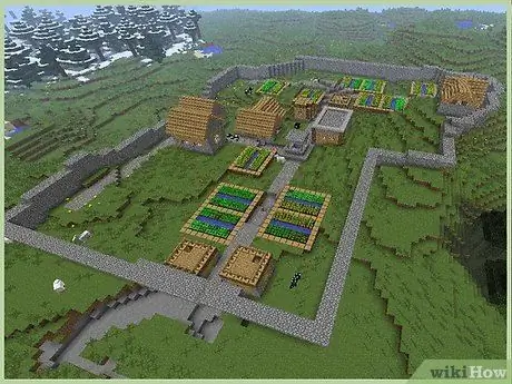 Живите в деревне в Minecraft, шаг 3 Живите в деревне в Minecraft, шаг 3