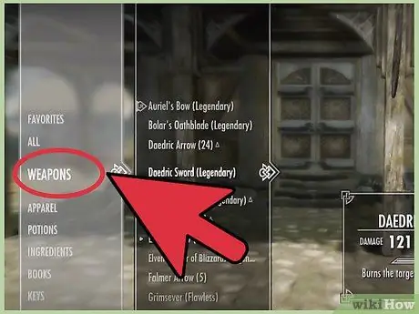 Выберите лучшее оружие в Skyrim, шаг 1 Выберите лучшее оружие в Skyrim, шаг 1