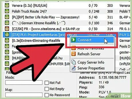 Сыграйте в многопользовательскую игру Grand Theft Auto_ San Andreas, шаг 7 Сыграйте в многопользовательскую игру Grand Theft Auto_ San Andreas, шаг 7