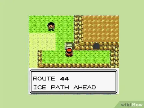 Получить водопад в игре Pokemon Gold, шаг 3