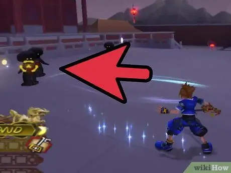 Пройдите № 4 в Грибах XIII в Kingdom Hearts II, шаг 8