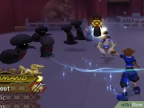 Пройдите № 4 в Грибах XIII в Kingdom Hearts II, шаге 9