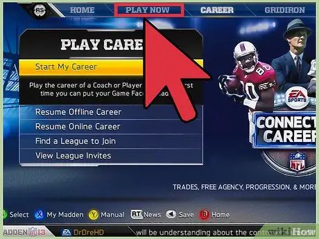 Сделайте фэнтези-драфт в Madden 13, шаг 1 Сделайте фэнтези-драфт в Madden 13, шаг 1