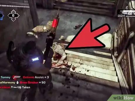 Бензопила эффективна на Gears of War, шаг 1 Бензопила эффективна на Gears of War, шаг 1