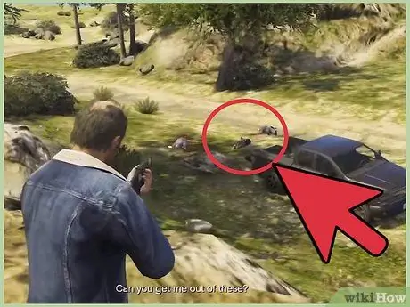 Завершите случайное захоронение в GTA V, шаг 2 Завершите случайное захоронение в GTA V, шаг 2