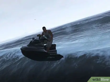 Покатайтесь на водных лыжах в GTA V, шаг 4 Покатайтесь на водных лыжах в GTA V, шаг 4