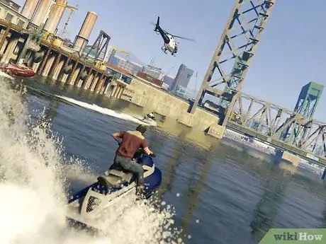Покатайтесь на водных лыжах в GTA V, шаг 9 Покатайтесь на водных лыжах в GTA V, шаг 9