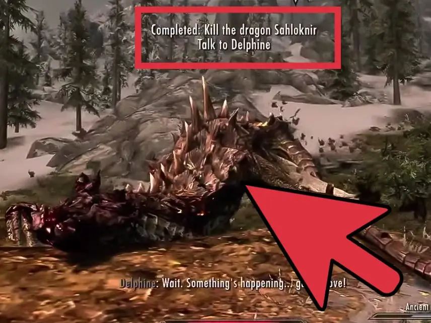 Как убить Сахлокнира в Skyrim: 7 шагов (с иллюстрациями)