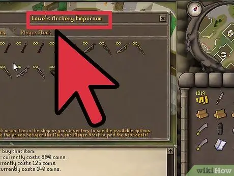 Получите обрезанную броню в RuneScape Step 10 Получите обрезанную броню в RuneScape Step 10