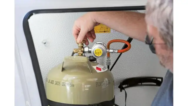 Печь RV работает на пропане?