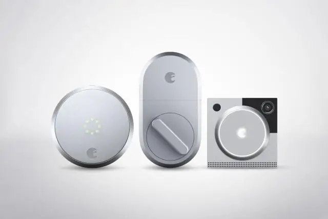 Как поменять батарейки в августовском Smart Lock?