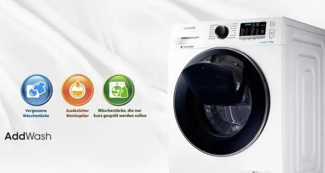 Куда вы добавляете моющее средство в Samsung FlexWash?